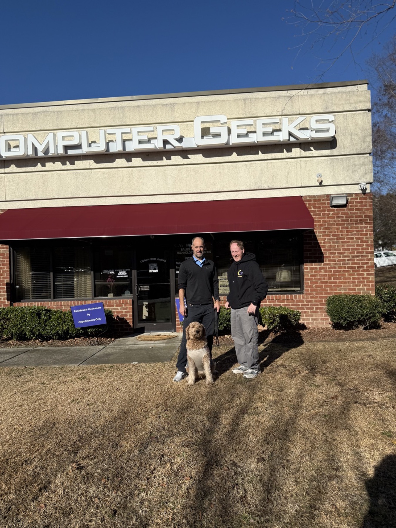The Computer Geeks shop in Greenville, NC